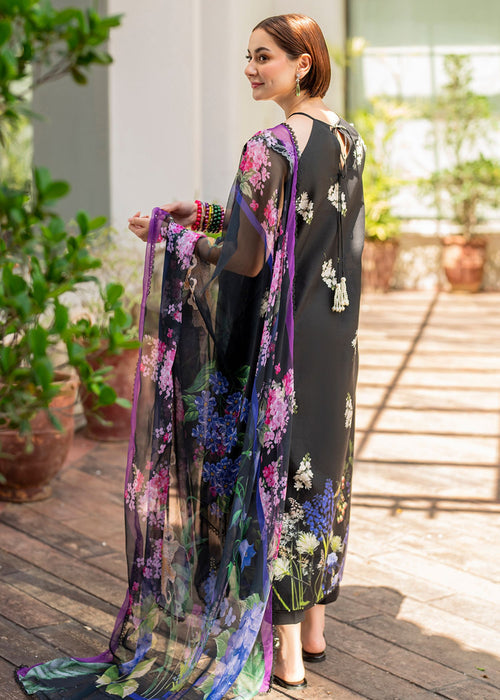 ASIFA NABEEL-3PC LAWN PRINT EMBROIDERED SHIRT WITH CHIFFON PRINT DUPATTA AND PRINT TROUSER-KUN-2515