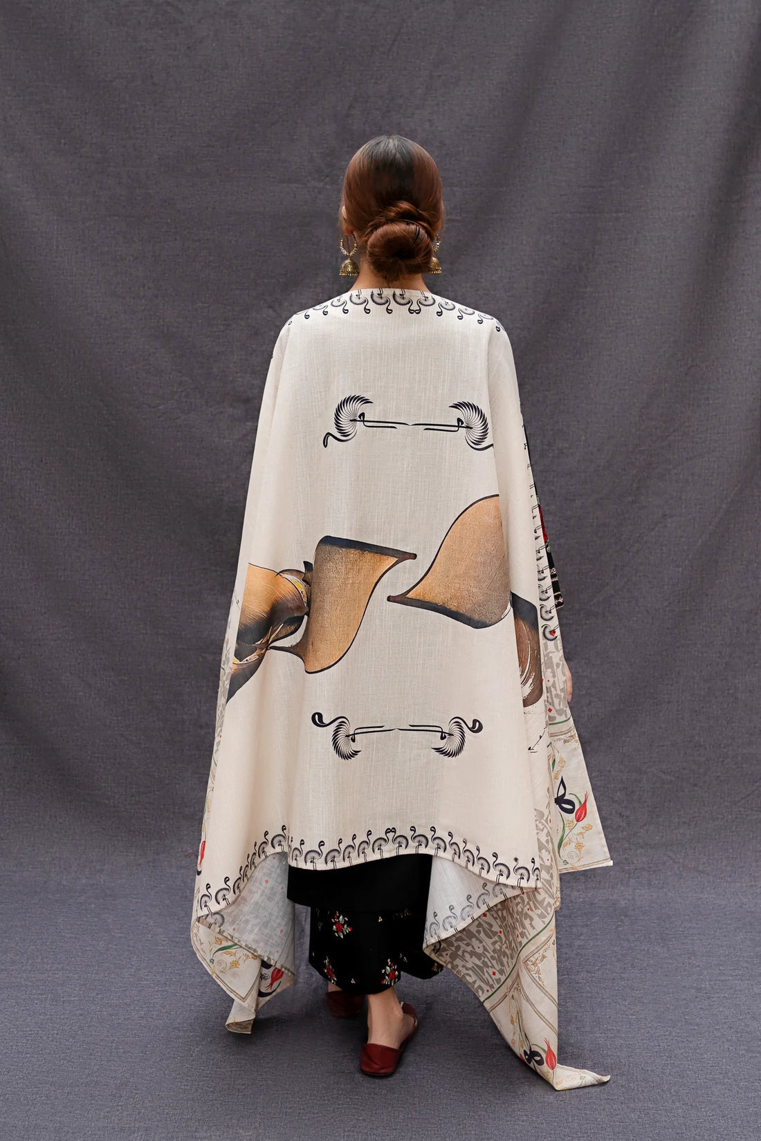 URGE - 3PC DHANAK EMBROIDERED SUIT-KUN-3105