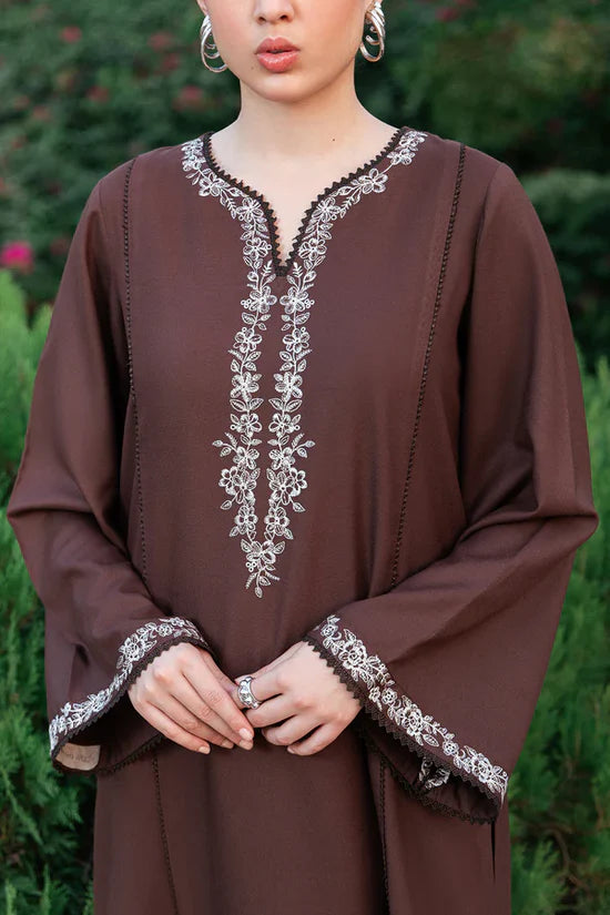 ZIVA-2PC DHANAK EMBROIDERED SUIT-KUN-109
