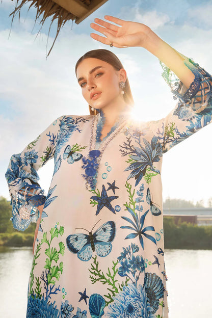 MARIA.B-3PC LAWN EMBROIDERED PRINTED SUIT-KUN-2528