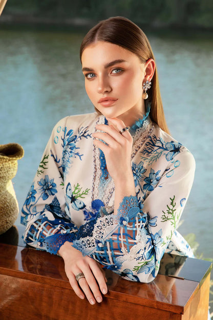 MARIA.B-3PC LAWN EMBROIDERED PRINTED SUIT-KUN-2528