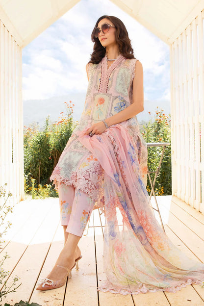 MARIA.B-3PC LAWN EMBROIDERED PRINTED SUIT-KUN-2522