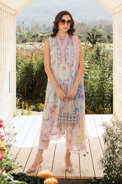 MARIA.B-3PC LAWN EMBROIDERED PRINTED SUIT-KUN-2522