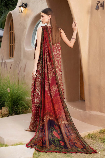 MARIA.B-3PC LAWN EMBROIDERED PRINTED SUIT-KUN-2518