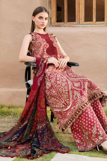 MARIA.B-3PC LAWN EMBROIDERED PRINTED SUIT-KUN-2518
