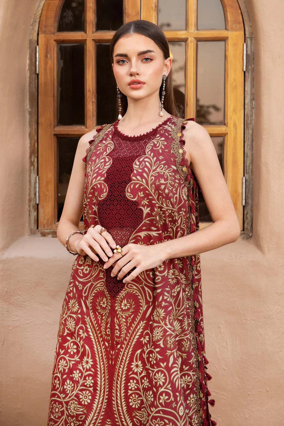 MARIA.B-3PC LAWN EMBROIDERED PRINTED SUIT-KUN-2518