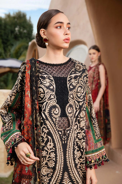 MARIA.B-3PC LAWN EMBROIDERED PRINTED SUIT-KUN-2517