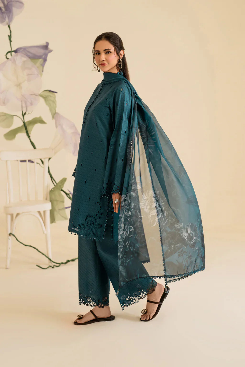 IZNIK - 3PC LAWN EMBROIDERED SUIT-KUN-3747