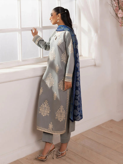 MOHAGNI-3PC LAWN EMBROIDERED SUIT-KUN-3741