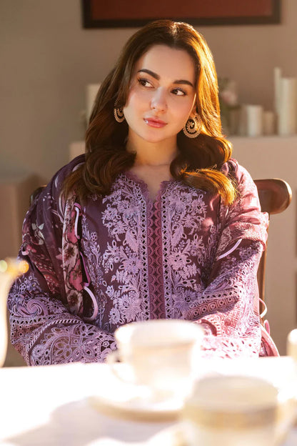 JADE-3PC DHANAK EMBROIDERED SUIT KUN-4227