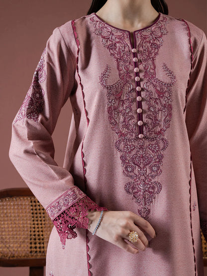 ASIM JOFA-3PC DHANAK EMBROIDERED SUIT-KUN-4186