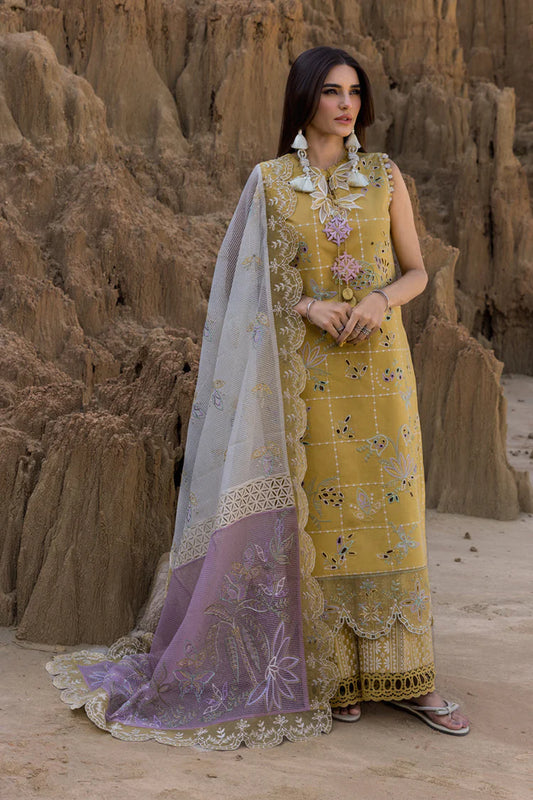 RANG RASIYA-3PC DHANAK EMBROIDERED SUIT KUN-4141