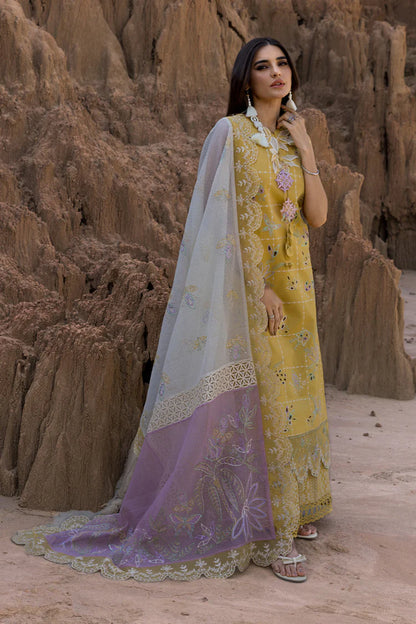 RANG RASIYA-3PC DHANAK EMBROIDERED SUIT KUN-4141