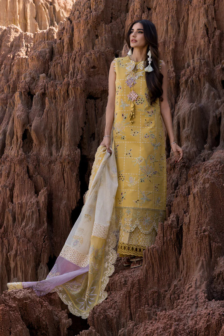RANG RASIYA-3PC DHANAK EMBROIDERED SUIT KUN-4141