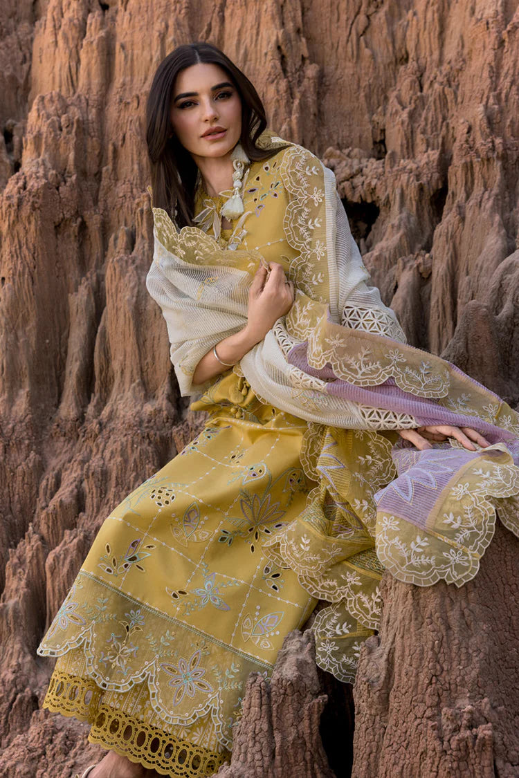 RANG RASIYA-3PC DHANAK EMBROIDERED SUIT KUN-4141