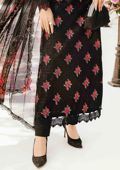 MARIA B-3PC LAWN EMBROIDERED SUIT-KUN-3775