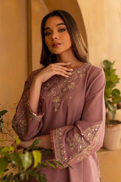 BATIK-2PC SEQUIN DHANAK EMBROIDERED SUIT-KUN-106