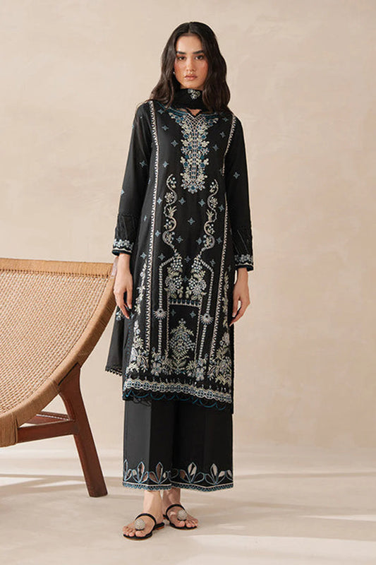 BEECHTREE-3PC KARANDI EMBROIDERED SUIT KUN-4258