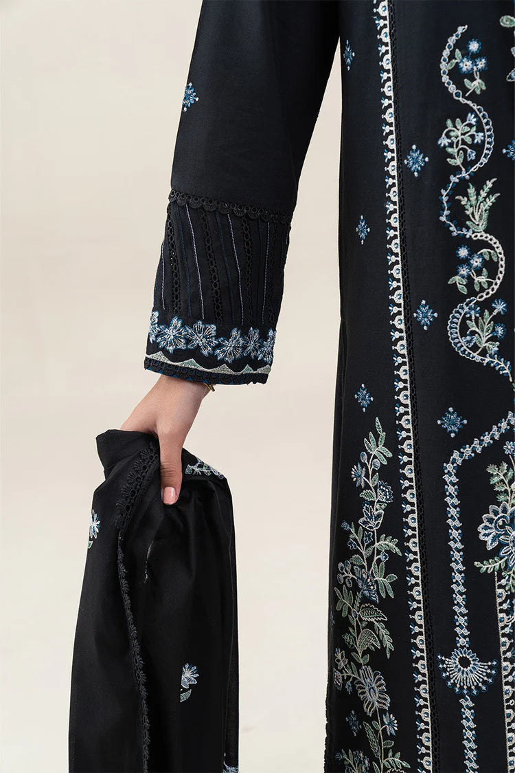 BEECHTREE-3PC KARANDI EMBROIDERED SUIT KUN-4258