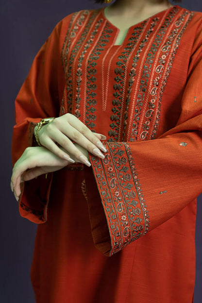 URGE-2PC DHANAK EMBROIDERED SUIT-KUN-115