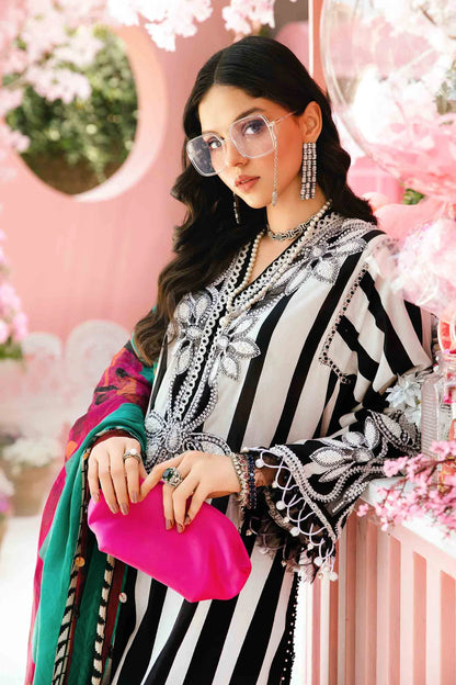 MARIA.B-3PC LAWN EMBROIDERED PRINTED SUIT-KUN-2521