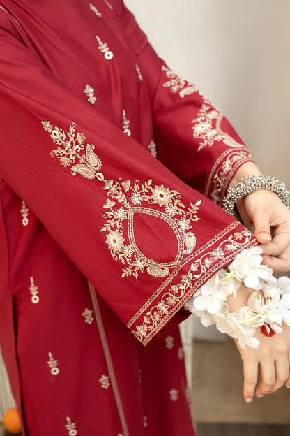 URGE-3PC DHANAK EMBROIDERED SUIT-KUN-3205