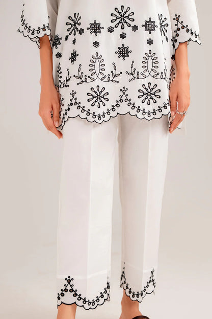 HANA-2PC DHANAK EMBROIDERED SUIT-KUN-3204