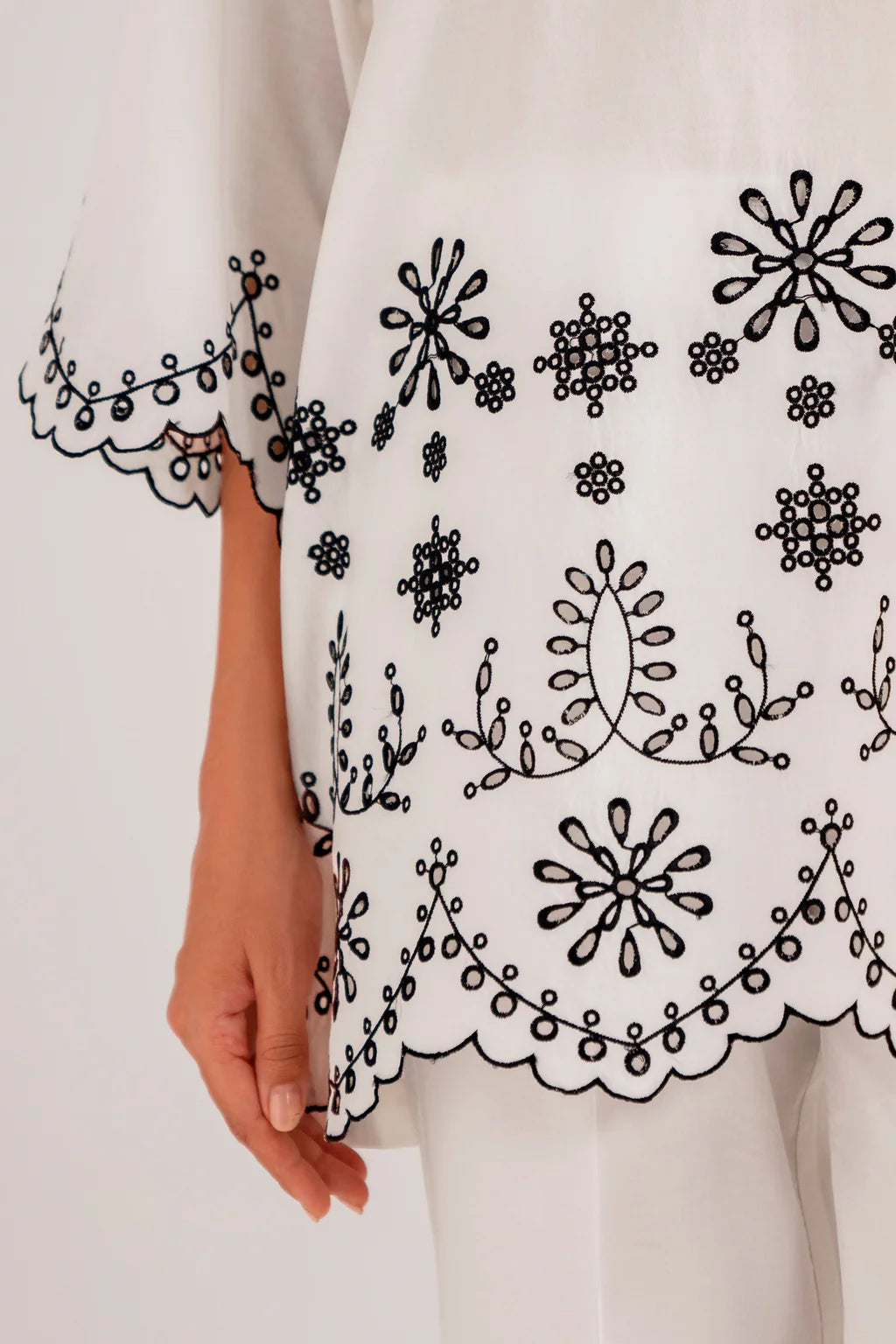 HANA-2PC DHANAK EMBROIDERED SUIT-KUN-3204