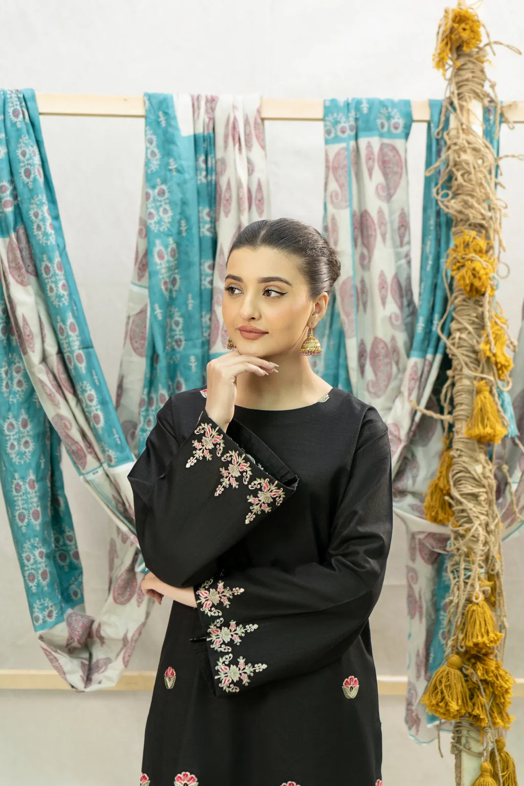 URGE-2PC DHANAK EMBROIDERED SUIT-KUN-111