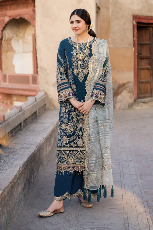 BATIK-3PC DHANAK HEAVY EMBROIDERED SUIT KUN-4238