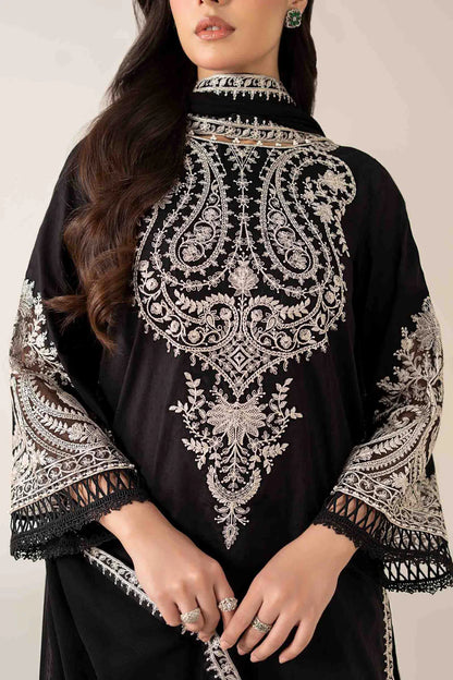 MARIA.B-3PC DHANAK EMBROIDERED SUIT KUN-4165
