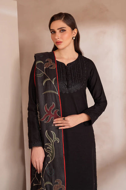 IZNIK-3PC LAWN EMBROIDERED SHIRT WITH LAWN EMBROIDERED DUPATAT & TROUSER-KUN-3407