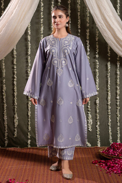 URGE-2PC LAWN EMBROIDRED SHIRT WITH LAWN EMBROIDRED TROUSER-KUN-3482