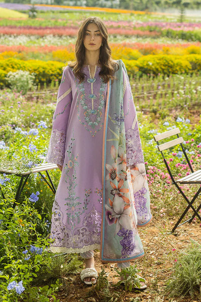 MUSHQ-3PC DHANAK EMBROIDERED SUIT-KUN-4018