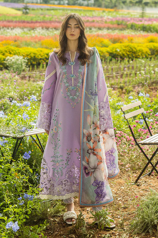 MUSHQ-3PC DHANAK EMBROIDERED SUIT-KUN-4018