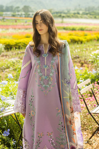 MUSHQ-3PC DHANAK EMBROIDERED SUIT-KUN-4018