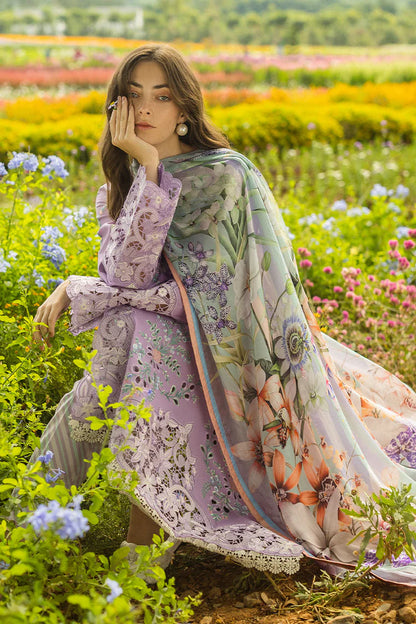 MUSHQ-3PC DHANAK EMBROIDERED SUIT-KUN-4018