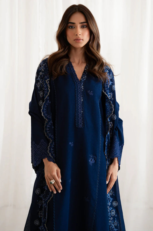 BATIK-3PC DHANAK EMBROIDERED SUIT KUN-4187