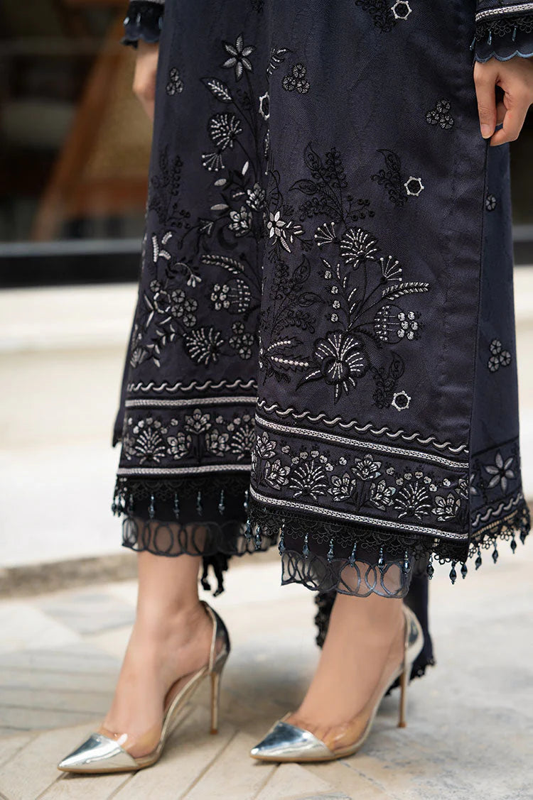 LIBASS-3PC DHANAK EMBROIDERED SUIT KUN-4224