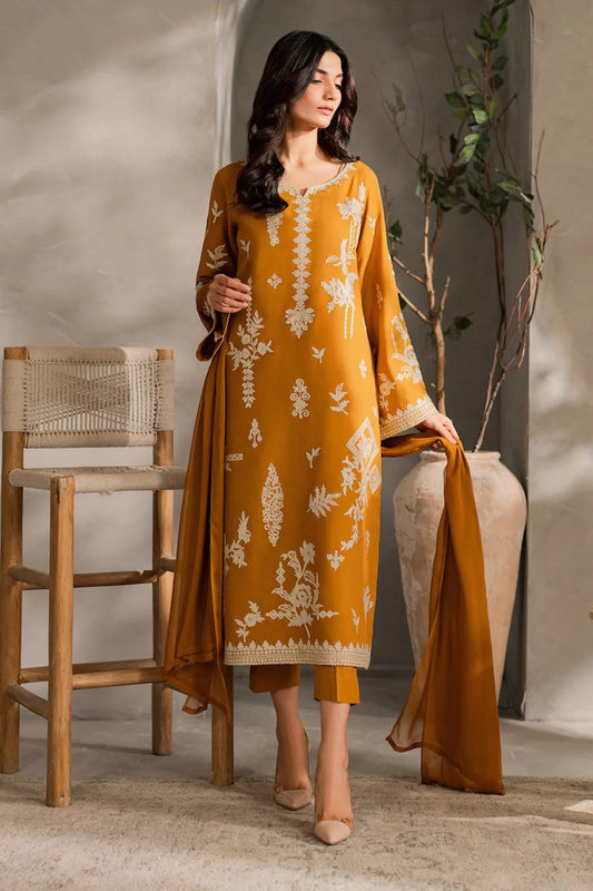 MIRANA-3PC DHANAK EMBROIDERED SUIT-KUN-4288