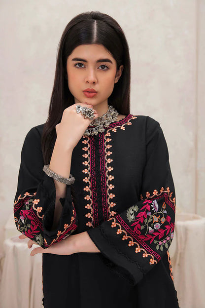 MUSHQ-2PC DHANAK EMBROIDERED SUIT KUN-112