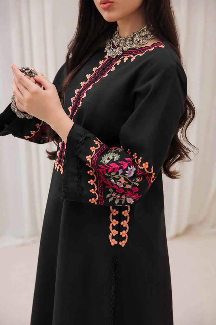 MUSHQ-2PC DHANAK EMBROIDERED SUIT KUN-112
