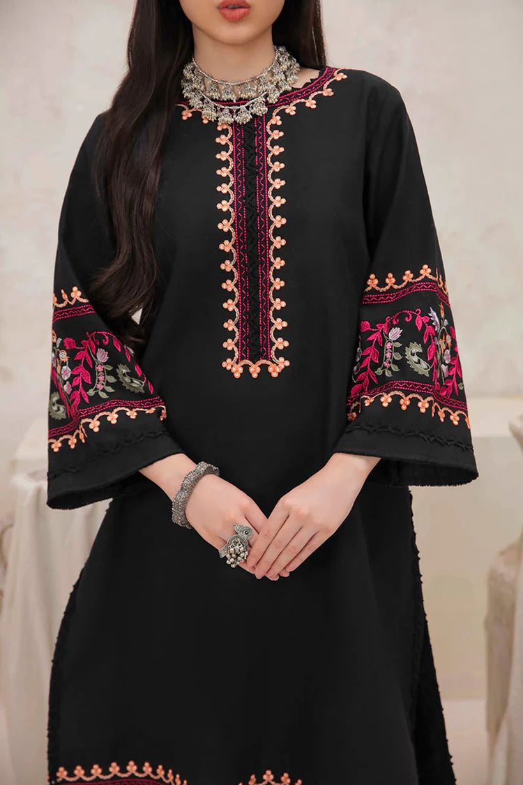 MUSHQ-2PC DHANAK EMBROIDERED SUIT KUN-112