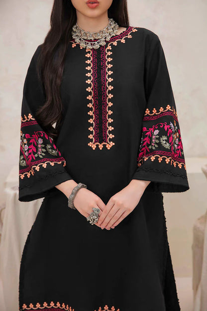 MUSHQ-2PC DHANAK EMBROIDERED SUIT KUN-112