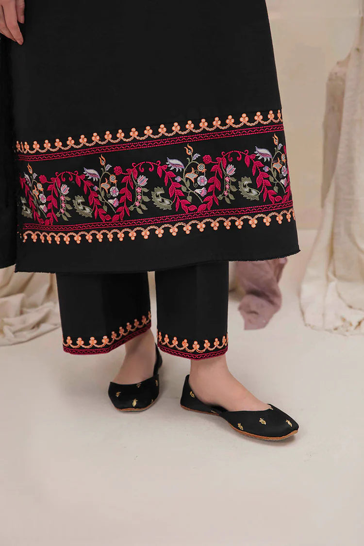 MUSHQ-2PC DHANAK EMBROIDERED SUIT KUN-112