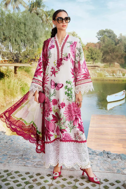 MARIA.B-3PC LAWN EMBROIDERED PRINTED SUIT-KUN-2530
