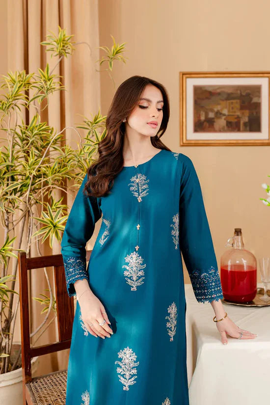 BATIK-2PC DHANAK SEQUIN EMBROIDRED SUIT-KUN-113