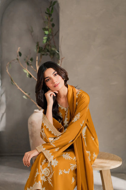 MIRANA-3PC DHANAK EMBROIDERED SUIT-KUN-4288