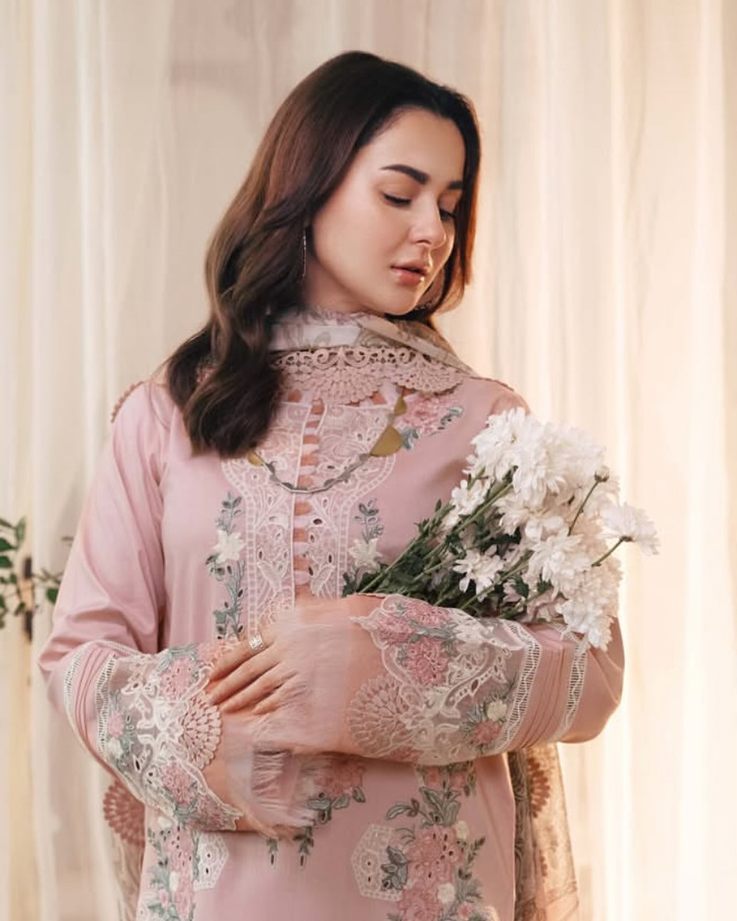 JADE-3PC DHANAK EMBROIDERED SUIT-4036