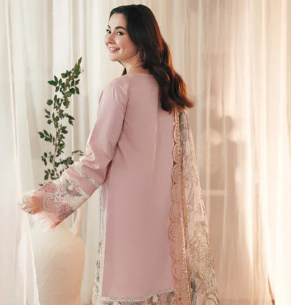 JADE-3PC DHANAK EMBROIDERED SUIT-4036